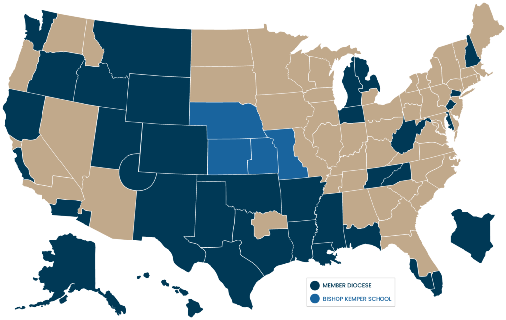 IONA Diocese Map - IONA Collaborative at Seminary of the Southwest